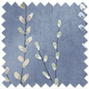 Willow Field, Indigo - Twist&Fit Roman Blind